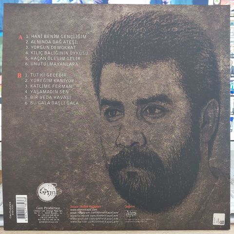 AHMET KAYA - YORGUN DEMOKRAT LP PLAK