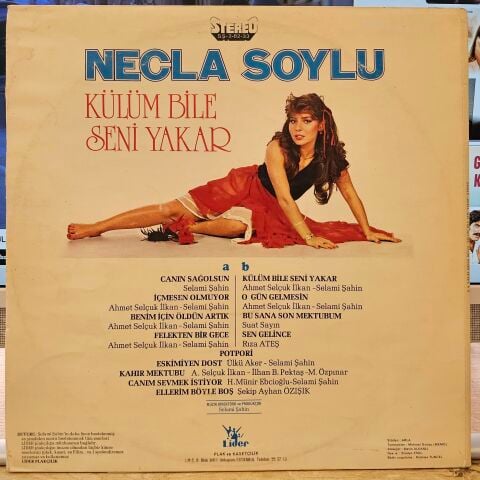 NECLA SOYLU - KÜLÜM SENİ YAKAR LP PLAK