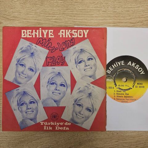 Behiye Aksoy – Mini Long Play 45LİK PLAK