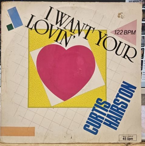 Curtis Hairston – I Want Your Lovin' (Just A Little Bit) LP PLAK
