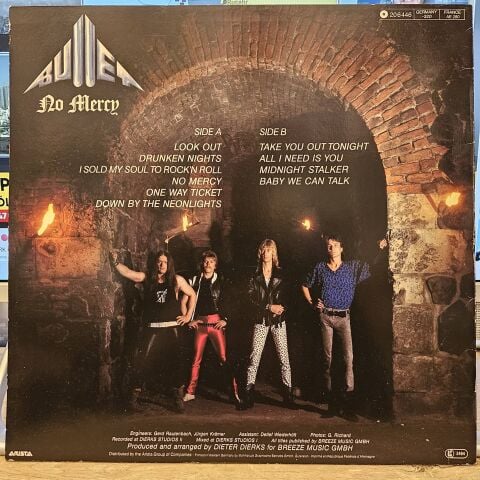 Bullet – No Mercy LP PLAK