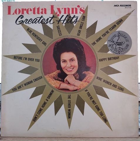 Loretta Lynn – Loretta Lynn's Greatest Hits LP PLAK