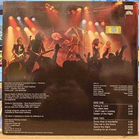 Viva – Dealers Of The Night LP PLAK