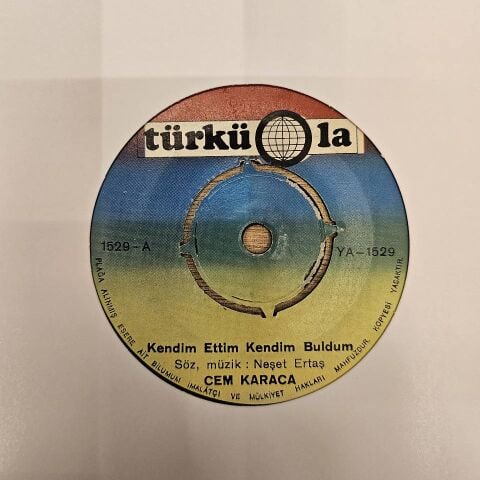 Cem Karaca – Kendim Ettim Kendim Buldum / Erenler 45LİK PLAK