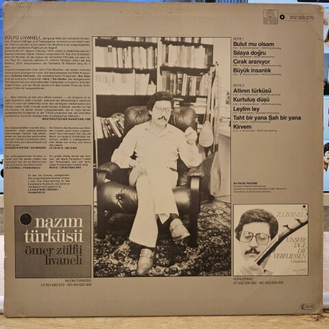 Zülfü Livaneli – Das Lied Des Reiters - Atlının Türküsü LP PLAK