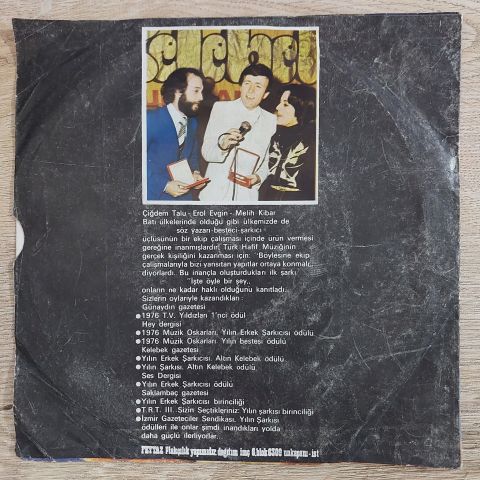 EROL EVGİN - BİRDE BANA SOR 45LİK PLAK