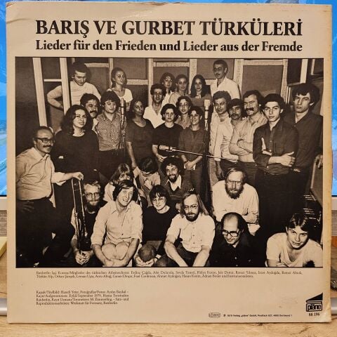Sümeyra – Barış Ve Gurbet Türküleri LP PLAK