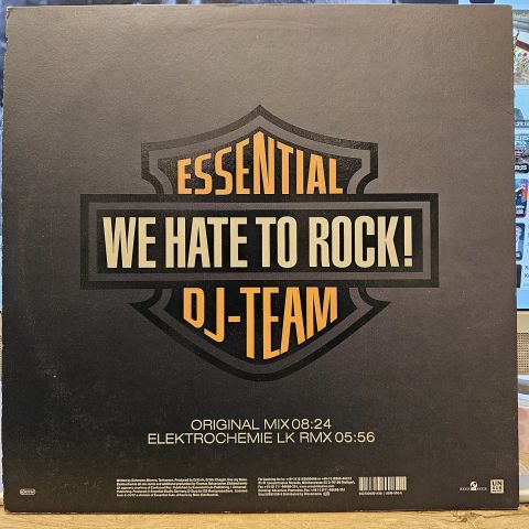 Essential DJ-Team – We Hate To Rock! LP PLAK