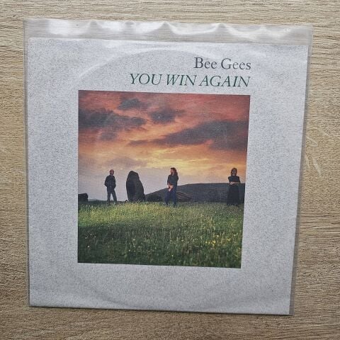 Bee Gees – You Win Again / Backtafunk 45LİK PLAK