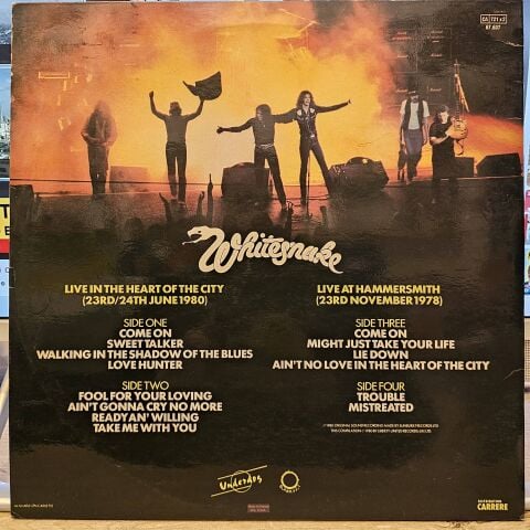 Whitesnake – Live... In The Heart Of The City LP PLAK