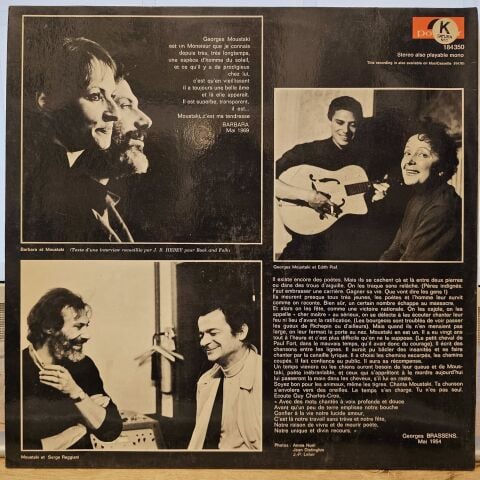 Georges Moustaki – Georges Moustaki LP PLAK