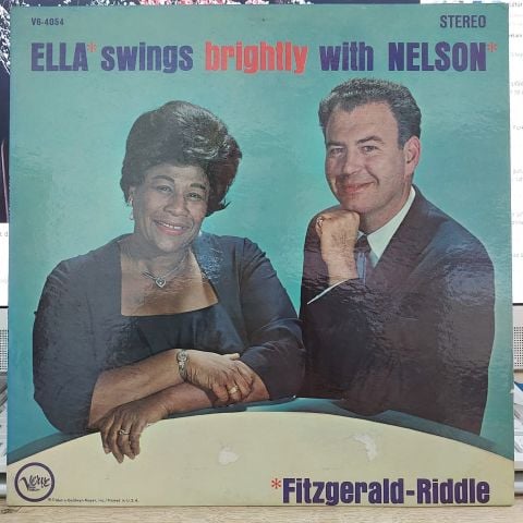 Fitzgerald - Riddle – Ella Swings Brightly With Nelson LP PLAK