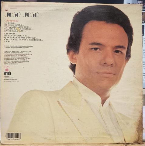 José José – Secretos LP PLAK
