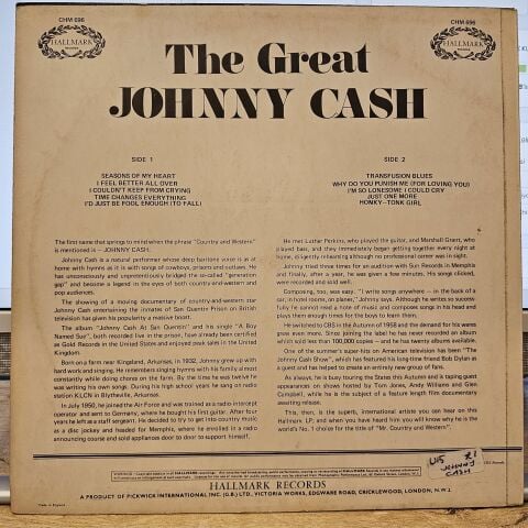 Johnny Cash – The Great Johnny Cash LP PLAK