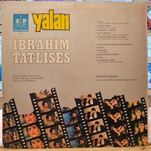 İbrahim Tatlıses – Yalan LP PLAK
