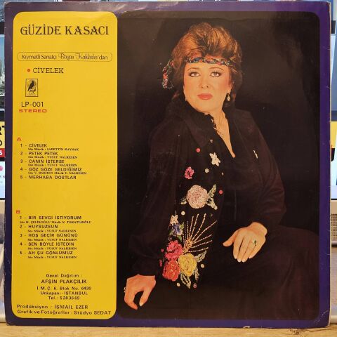 Güzide Kasacı – Civelek LP PLAK