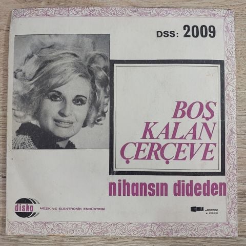 HÜLYA AKSOY - BOŞ KALAN ÇERÇEVE 45LİK PLAK