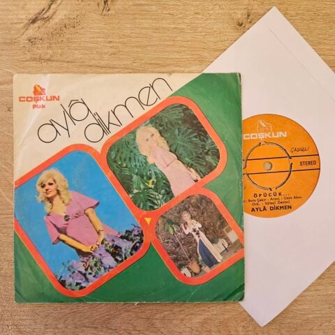 Ayla Dikmen – Aşk Defteri / Öpücük 45LİK PLAK
