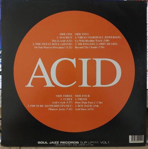 Various – Acid: Can You Jack Vol. 1 LP PLAK