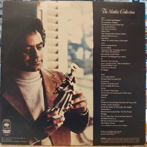 Johnny Mathis – The Mathis Collection (40 Of My Favourite Songs) LP PLAK