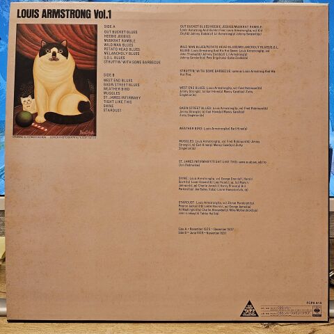 Louis Armstrong – Louis Armstrong Vol. 1 LP PLAK