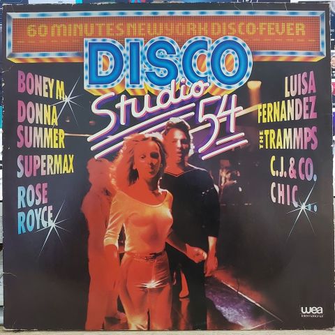 Various – Studio 54 Disco - 60 Minutes New York Disco Fever LP PLAK