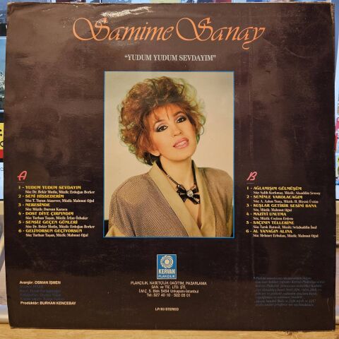 Samime Sanay – Yudum Yudum Sevdayım LP PLAK