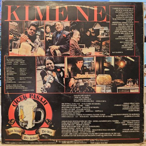 Kime Ne – Çiçek Pasajı LP PLAK