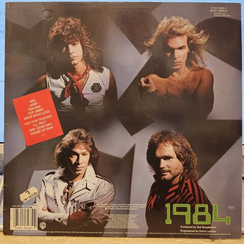 Van Halen – 1984 LP PLAK