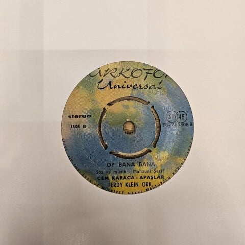 Cem Karaca & Apaşlar – İstanbul'u Dinliyorum / Oy Bana Bana 45LİK PLAK