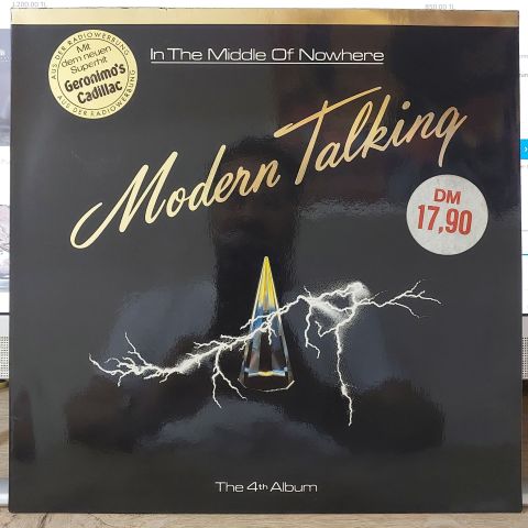 Modern Talking – In The Middle Of Nowhere - The 4th Album LP PLAK