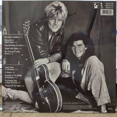 Modern Talking – In The Middle Of Nowhere - The 4th Album LP PLAK