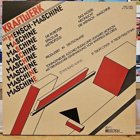 Kraftwerk – Die Mensch-Maschine LP PLAK