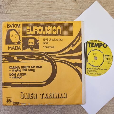 Ömer Tarıman – Yarına Umutlar Var / Dön Aşkım 45LİK PLAK