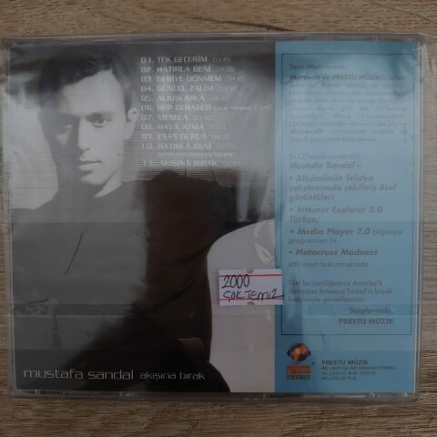 MUSTAFA SANDAL - AKIŞINA BIRAK CD