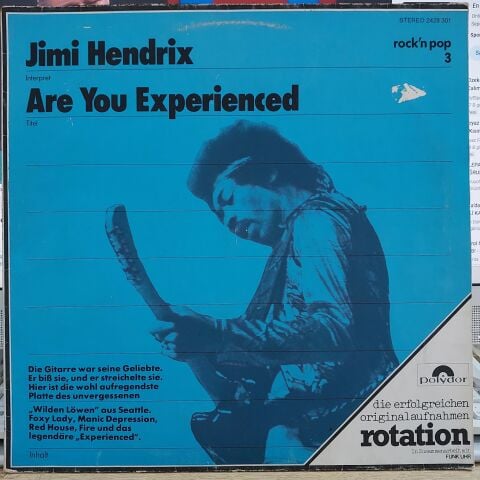 The Jimi Hendrix Experience – Are You Experienced LP PLAK