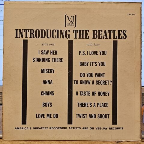 The Beatles – Introducing... The Beatles LP PLAK