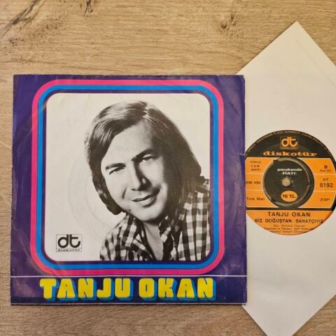 Tanju Okan – Benim Halkım / Biz Doğuştan Sanatçıyız 45LİK PLAK