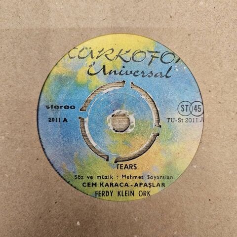 Cem Karaca, Apaşlar – Tears / No, No, No 45LİK PLAK