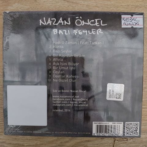 NAZAN ÖNCEL - BAZI ŞEYLER CD