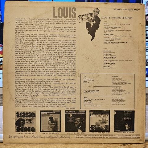 Louis Armstrong – Louis LP PLAK