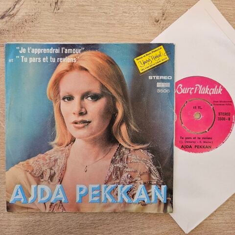 Ajda Pekkan – Je T'apprendrai L'amour / Tu Pars Et Tu Reviens LP PLAK