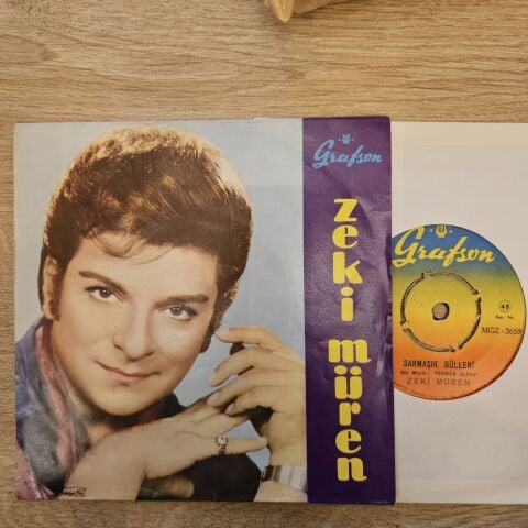 Zeki Müren – Sarmaşık Gülleri 45LİK PLAK