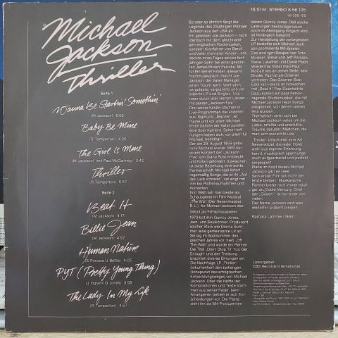 Michael Jackson – Thriller LP PLAK