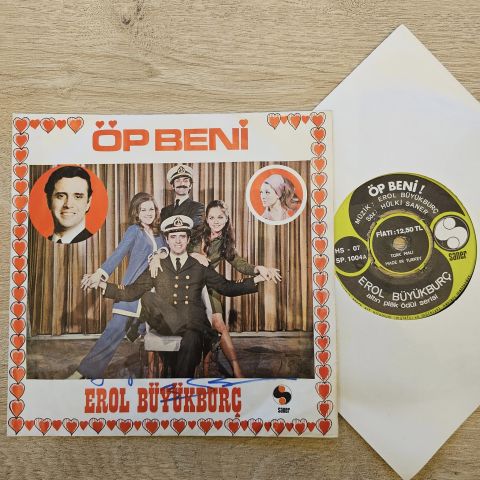 EROL BÜYÜKBURÇ - ÖP BENİ 45LİK PLAK