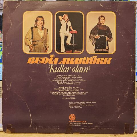 Bedia Akartürk – Kullar Olam LP PLAK