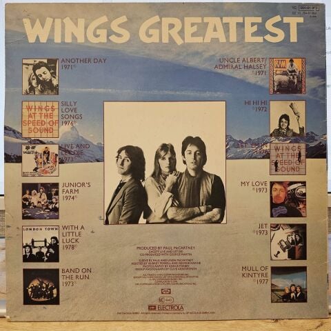 Wings – Wings Greatest LP PLAK