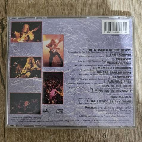 Iron Maiden – A Real Dead One CD