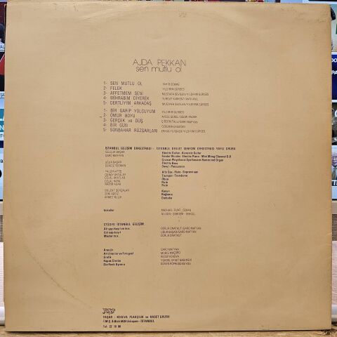 Ajda Pekkan – Sen Mutlu Ol LP PLAK