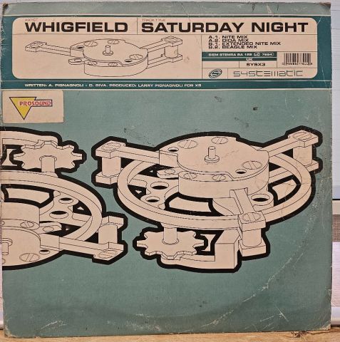 Whigfield – Saturday Night LP PLAK
